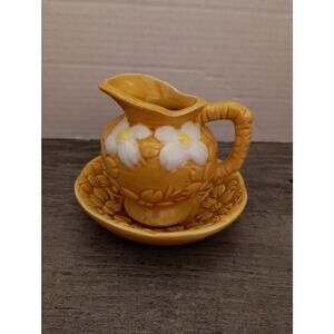 Spin Original Japan Ceramic Daisy Mini Pitcher & Basin Set Tops in Quality